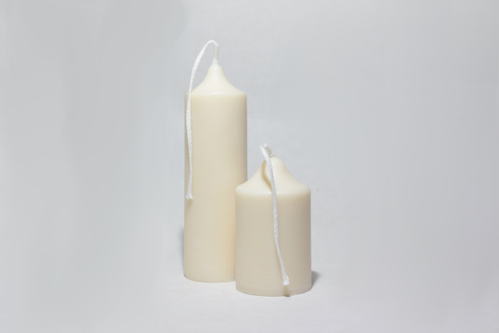 cierges blanc mini rituels
