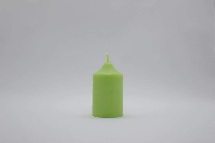 bougie qatrieme coeur vert chakra