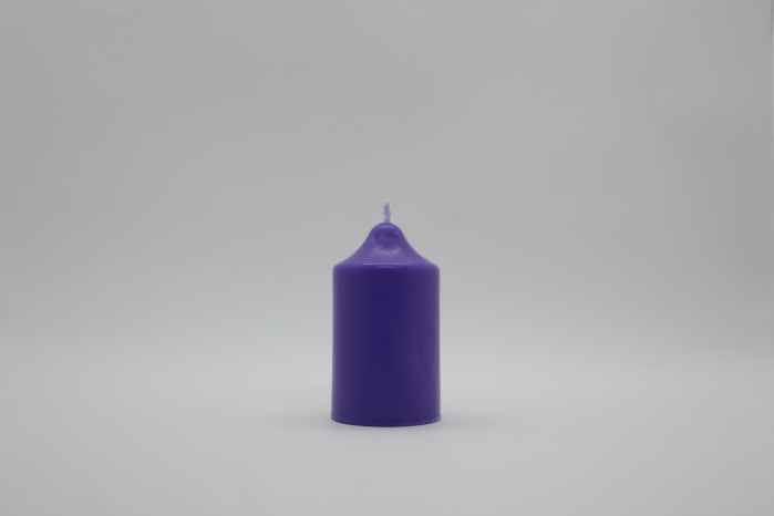 Bougie 7 eme chakra violet coronal