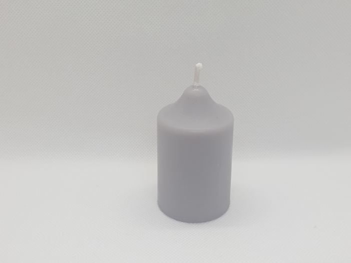 Bougie rituel vegetale gris conflits 