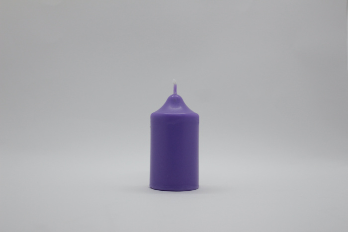 Maria de Magdala mini cierge violet
