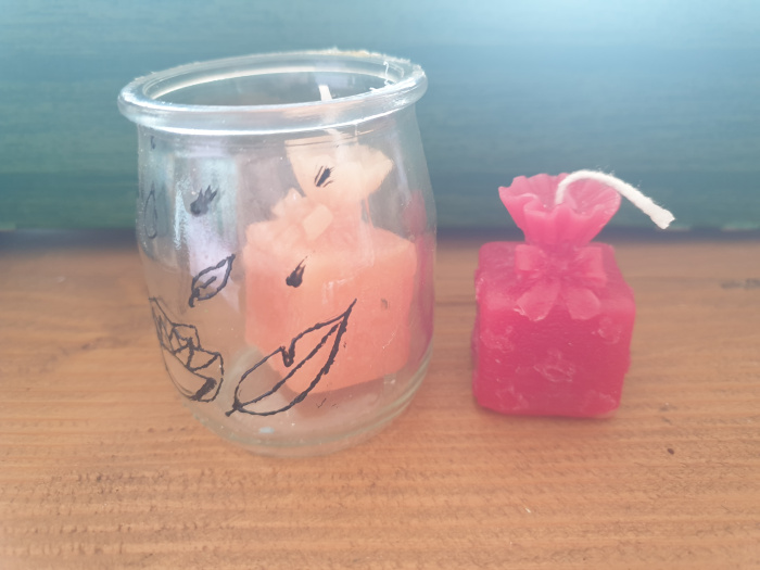 pot bougie cadeau de noel