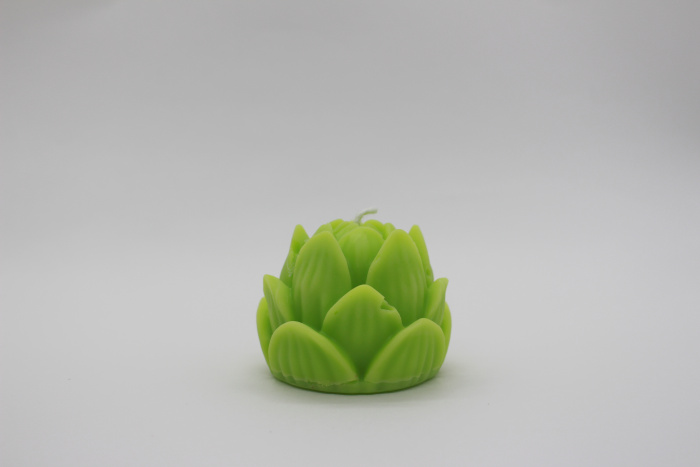 4 chakra dcœur Anahata  cire naturel bougies fleur lotus cire vegetales