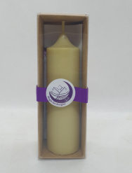 bougie defunt personnalisée cire abeilles colza