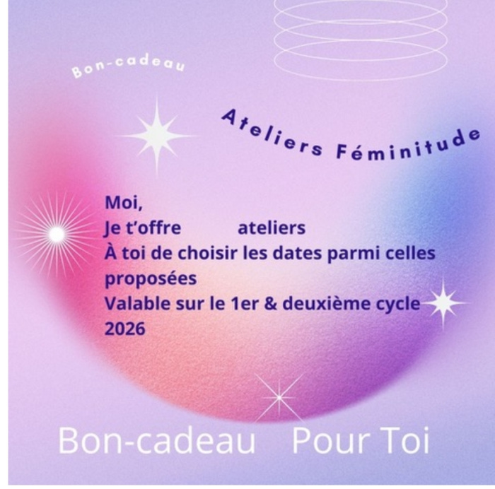 Bon cadeau feminitude